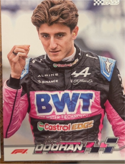 2024 Topps Paddock Pass Formula 1 #27 Jack Doohan — front
