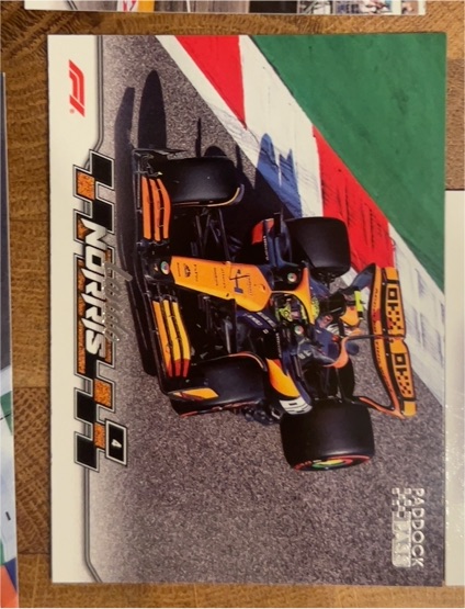2024 Topps Paddock Pass Formula 1 #37 Lando Norris — front