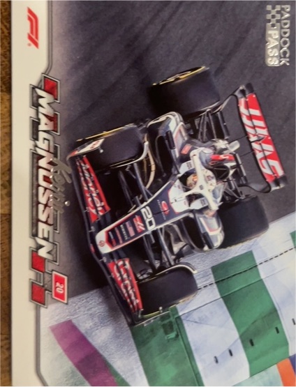2024 Topps Paddock Pass Formula 1 #46 Kevin Magnussen — front