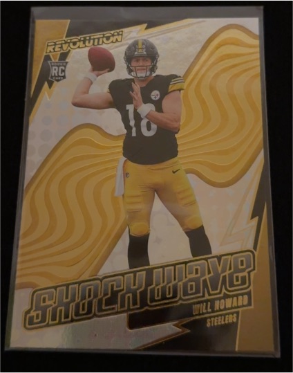 2025 Panini Revolution Shock Wave Will Howard Rookie RC — front