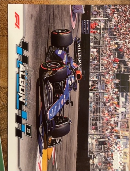 2024 Topps Paddock Pass Formula 1 #50 Logan Sargeant — front