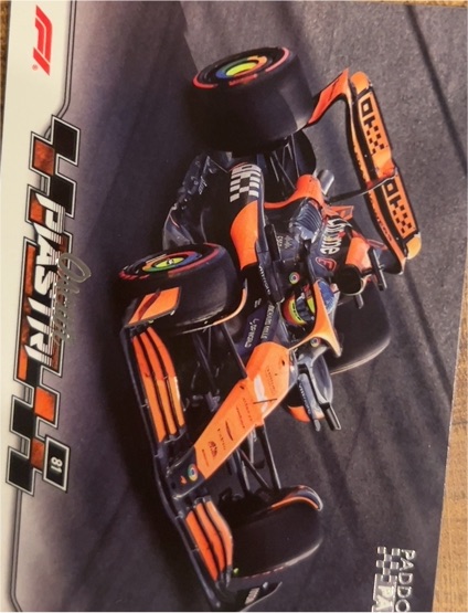 2024 Topps Paddock Pass Formula 1 #38 Oscar Piastri — front