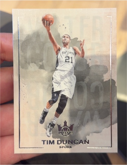 2024-25 Panini Court Kings #21 Tim Duncan — front