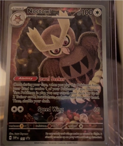 2024 Pokémon TCG Scarlet & Violet #141 Noctowl — front