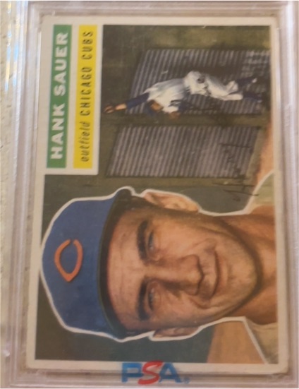 1956 Topps #41 Hank Sauer — front