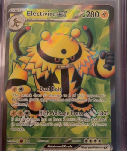 2025 Pokemon TCG Destined Rivals #212 Electivire ex — front