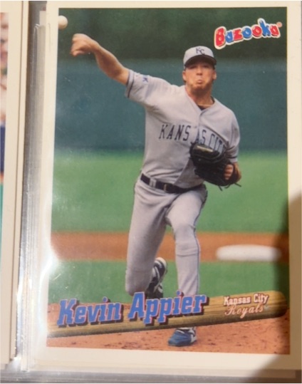 1996 Topps Bazooka Kevin Appier — front
