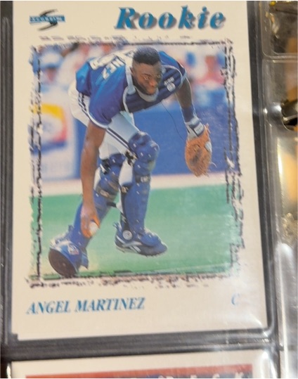 1996 Score #227 Angel Martinez — front