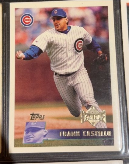1996 Topps #146 Frank Castillo Chicago Cubs — front