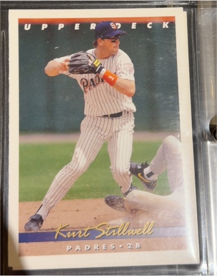 1993 Upper Deck #152 Kurt Stillwell — front