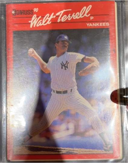 1990 Donruss #309 Walt Terrell — front