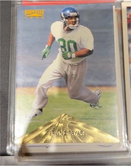 1996 Pinnacle #110 Irving Fryar — front