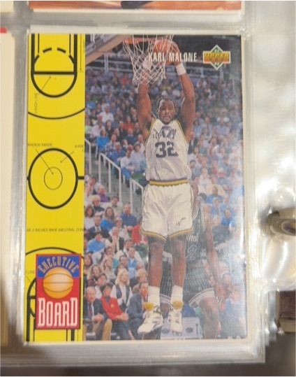 1993-94 Upper Deck #422 Karl Malone — front