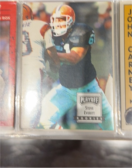 1993 Playoff Contenders #138 Steve Everitt — front