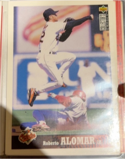1997 Collector's Choice #39 Roberto Alomar Baltimore Orioles — front