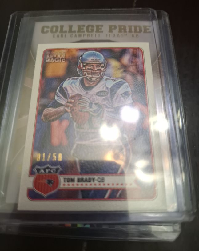 2012 Topps Magic #250 Tom Brady — front