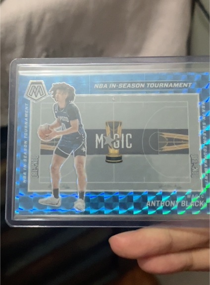 2023-24 Panini Mosaic NBA In-Season Tournament #DE-A-100 Anthon Black — front