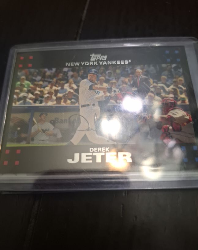 2007 Topps #40 Derek Jeter — front