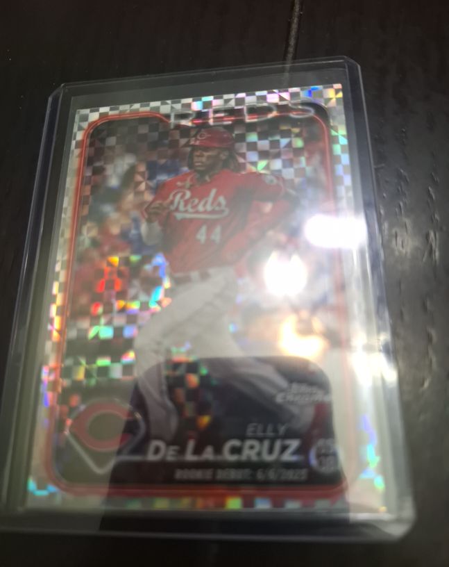 2024 Topps Chrome Update #USC150 Elly De La Cruz — front