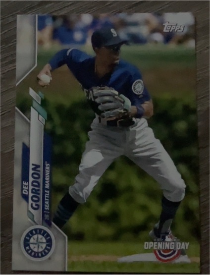 2020 Topps Opening Day #192 Dee Gordon — front