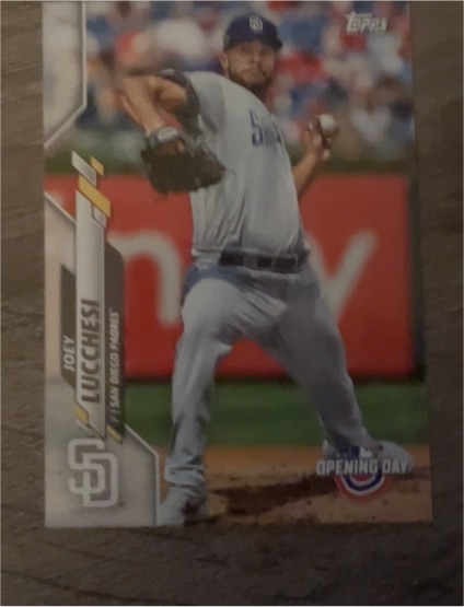 2020 Topps Opening Day #119 Joey Lucchesi — front