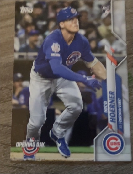 2020 Topps Opening Day #12 Nico Hoerner — front