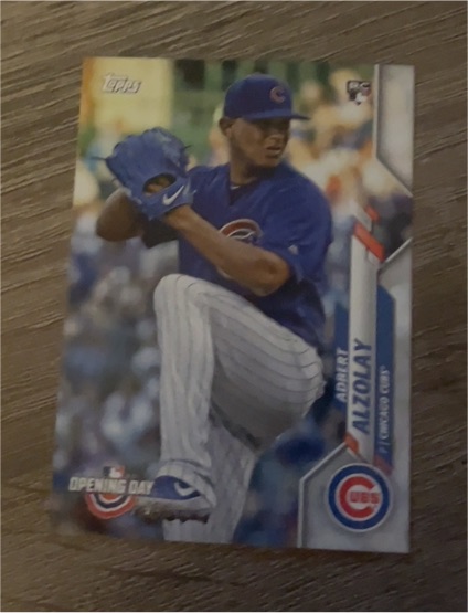 2020 Topps Opening Day #167 Adbert Alzolay — front