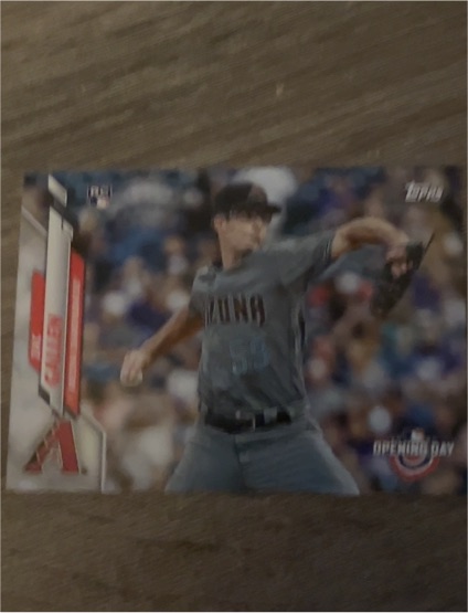 2020 Topps Opening Day #16 Zac Gallen — front