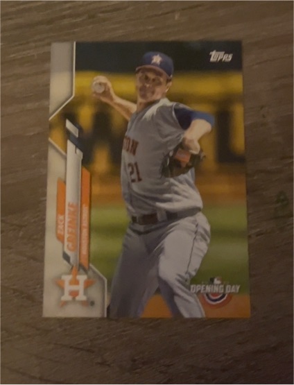 2020 Topps Opening Day #121 Zack Greinke — front