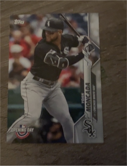 2020 Topps Opening Day Yoan Moncada — front