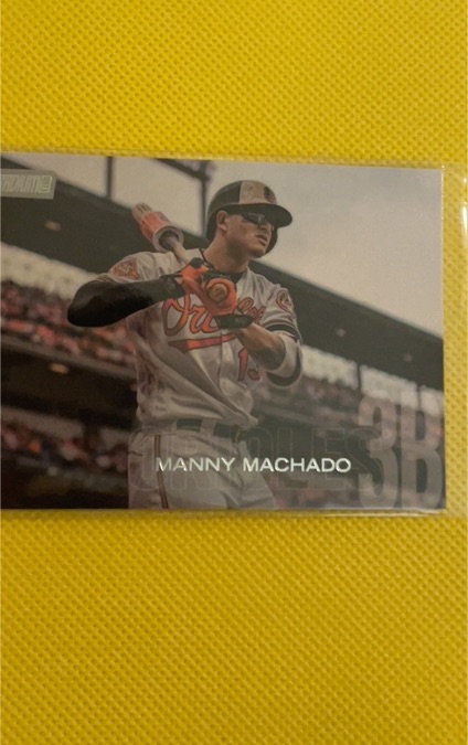 2018 Topps Stadium Club #129 Manny Machado — front