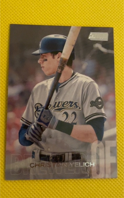 2018 Topps Stadium Club #136 Christian Yelich — front