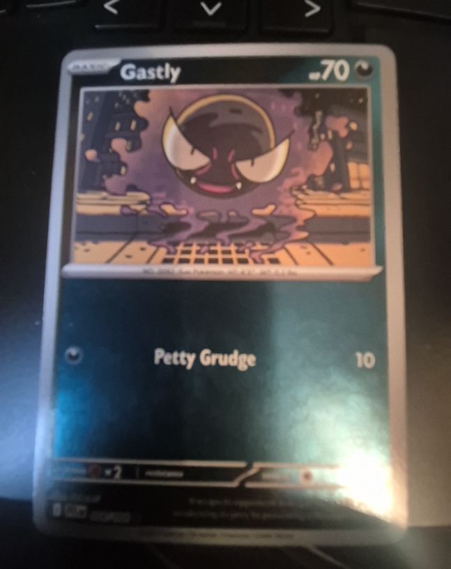 2025 Pokemon Phantasmal Flames #054 Gastly — front