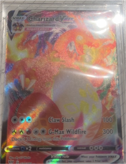 2020 Pokemon Sword & Shield Darkness Ablaze #020 Charizard VMAX — front