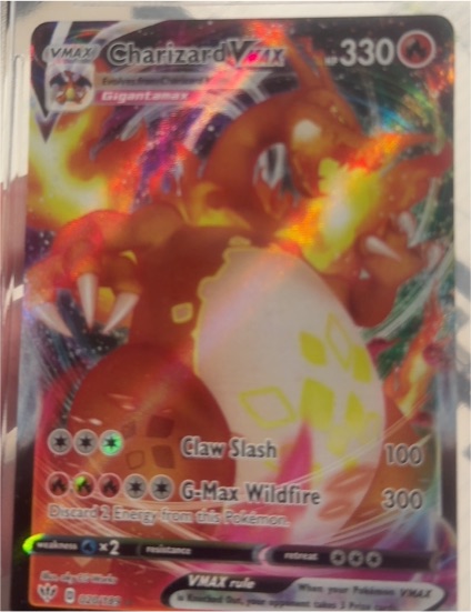 2020 Pokémon TCG Darkness Ablaze #020 Charizard VMAX — front