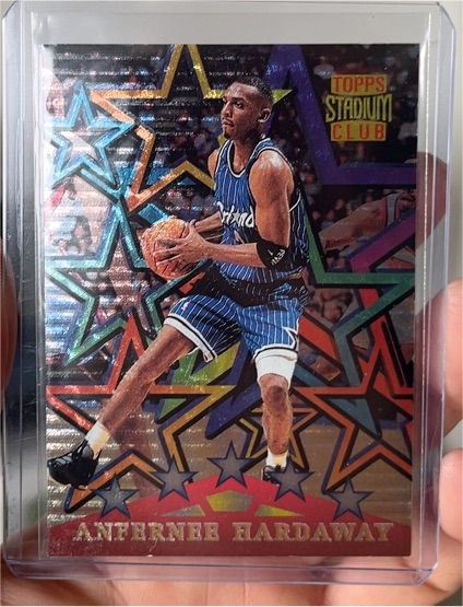 1996-97 Topps Stadium Club Special Forces #SF1 Anfernee Hardaway — front