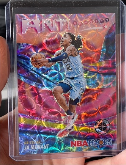 2023-24 Panini Hoops Premium Stock #19 Ja Morant — front