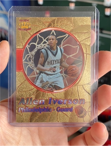 1996 Pacific Power Jump Ball #JB6 Allen Iverson — front