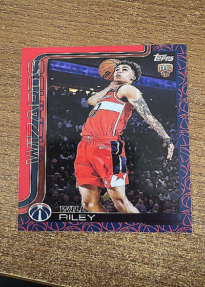 2025-26 Topps Basketball #221 Will Riley — front