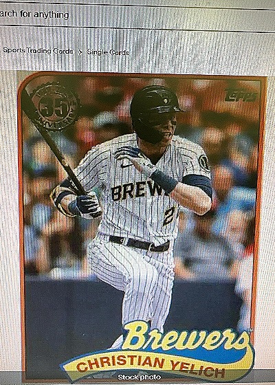 2022 Topps #207 Christian Yelich — front