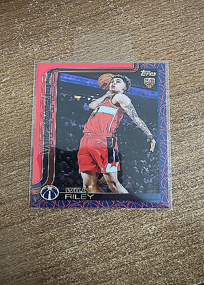2025-26 Topps Basketball #221 Will Riley — front