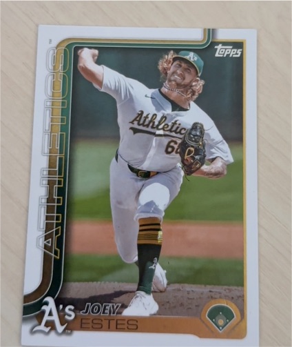 2025 Topps Series 2 #445 Joey Estes — front