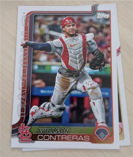 2025 Topps Series 2 #472 Willson Contreras — front