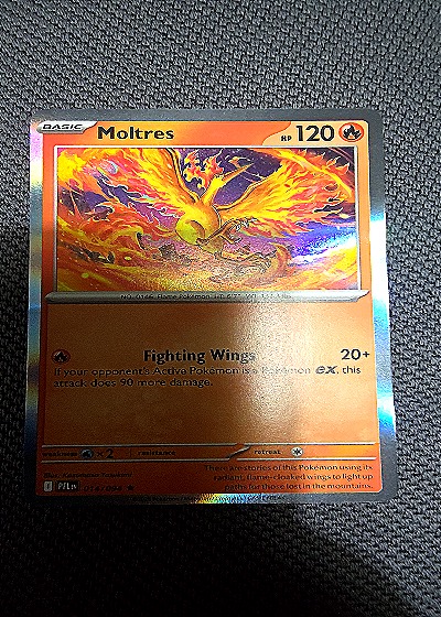 2023 Pokémon Scarlet & Violet Phantasmal Flames #014 Moltres — front