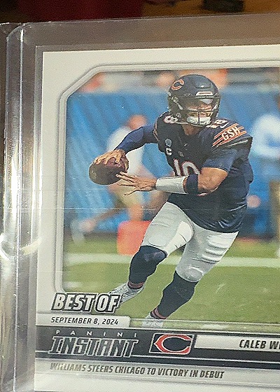 2025 Panini Donruss #INS-CWS Caleb Williams Best of Instant — front