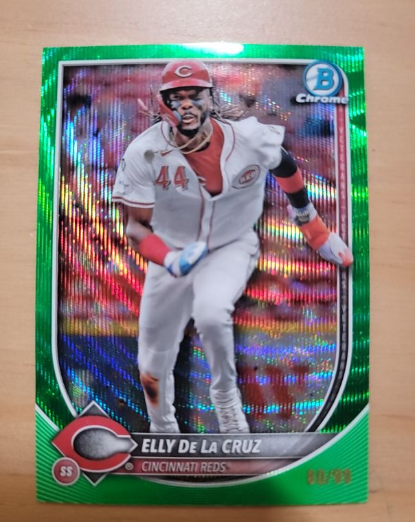 2025 Bowman Chrome #44 Elly De La Cruz — front