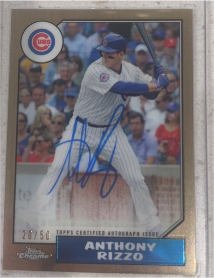 2022 Topps Chrome #20 Anthony Rizzo — front