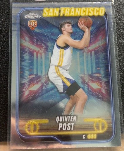 2024-25 Topps Chrome #121 Quinten Post — front