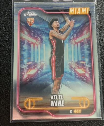 2024-25 Topps Chrome #103 Kel'el Ware — front