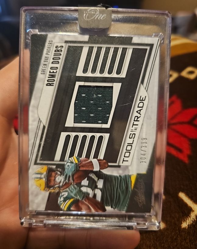 2023 Panini Absolute - Tools of the Trade #TTR-RD Romeo Doubs /399 — front